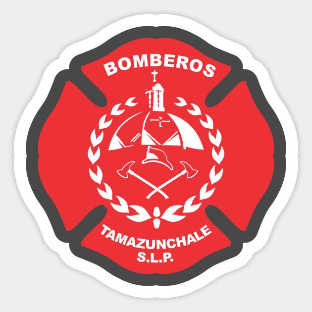 Bomberos Tamazunchale S.L.P Mexico Sticker by LostHose